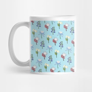 Liyue Flowers Print (Blue) Mug